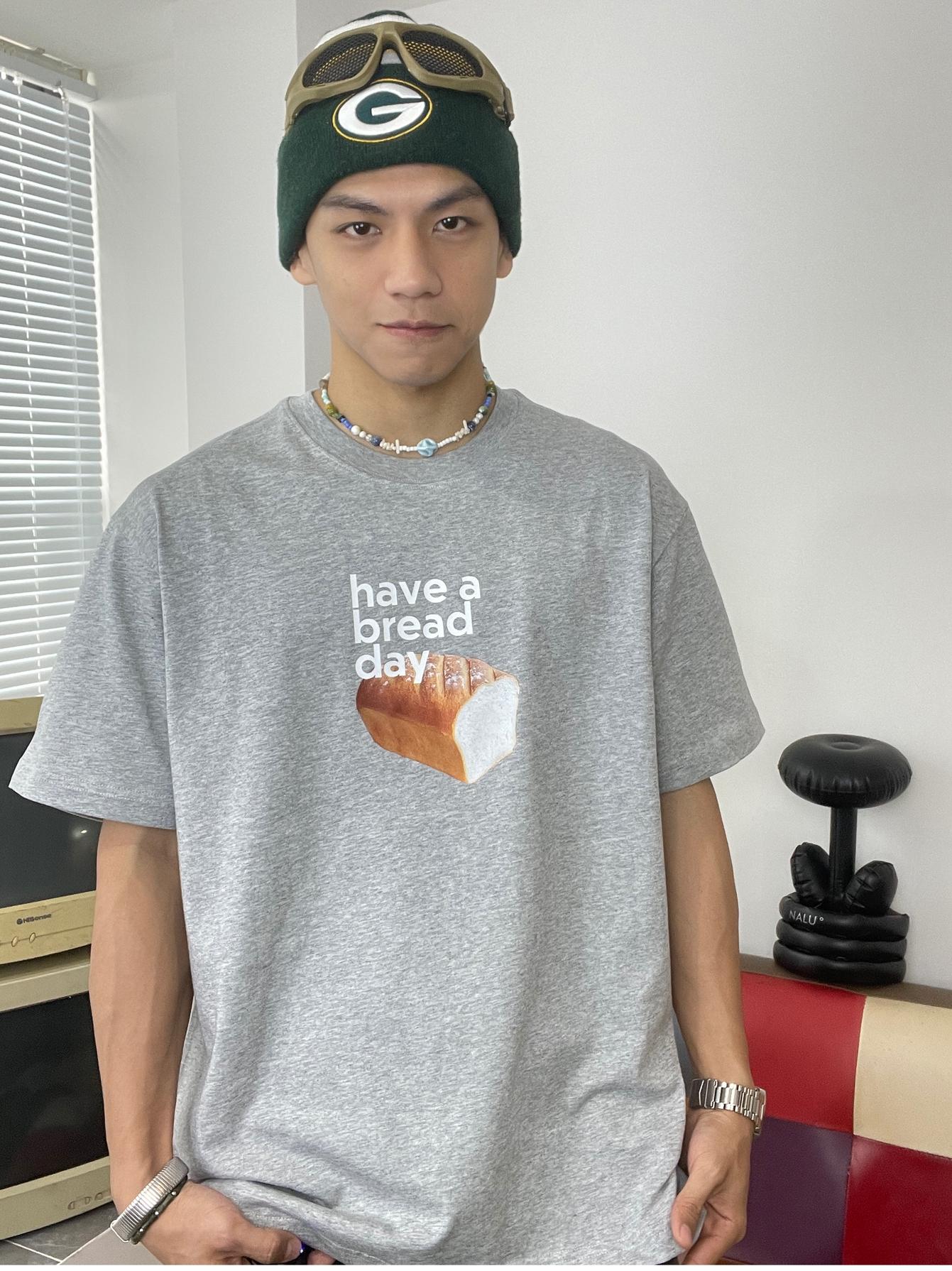 Pure Cotton Have A Bread Day Tshirt