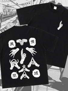 Pure Cotton Jujutsu Kaisen sommer T-shirt