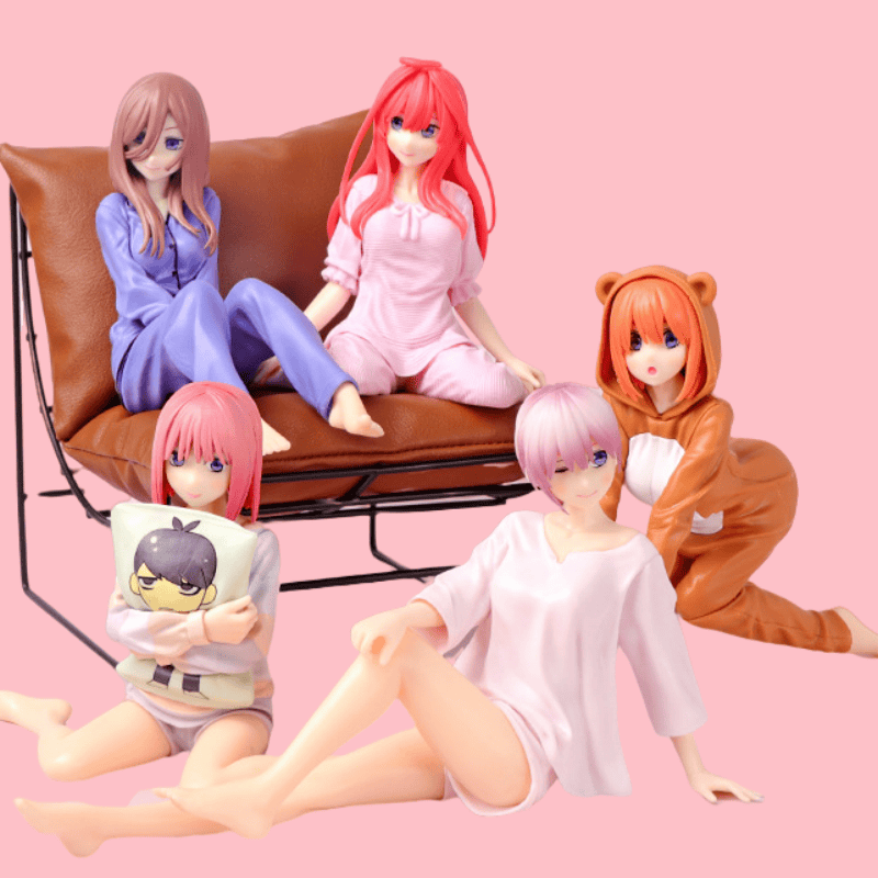 The Quintessential Quintuplets Sleepwear Version Anime Girl PVC Figure