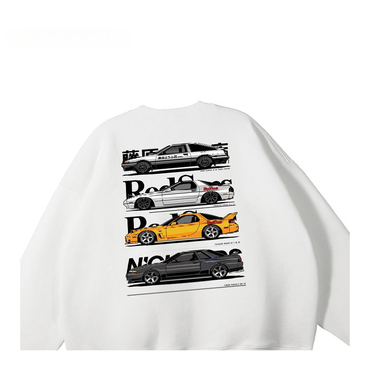 Pure Cotton Initial D Anime Pullover