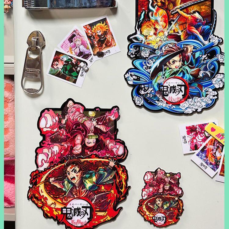 Anime Demon Slayer Fridge Magnets Toy