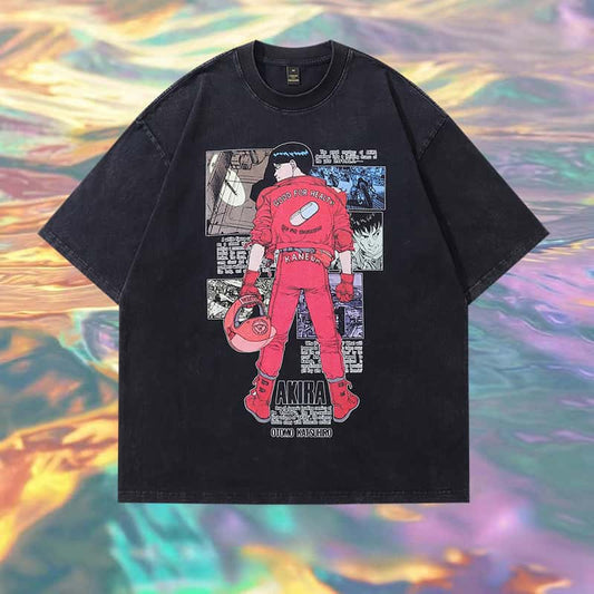 Pure Cotton Akira Kaneda Shoutarou DTG Printed T-shirt