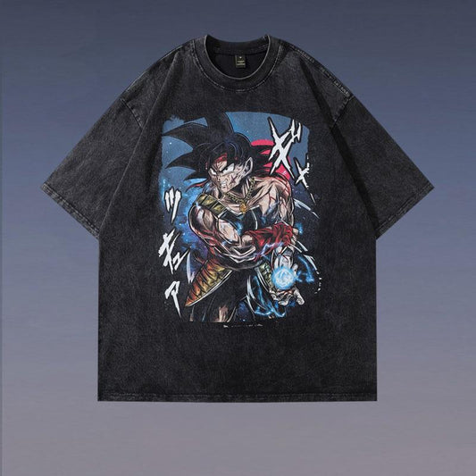 Pure Cotton Dragon Ball Goku DTG Printed T-shirt