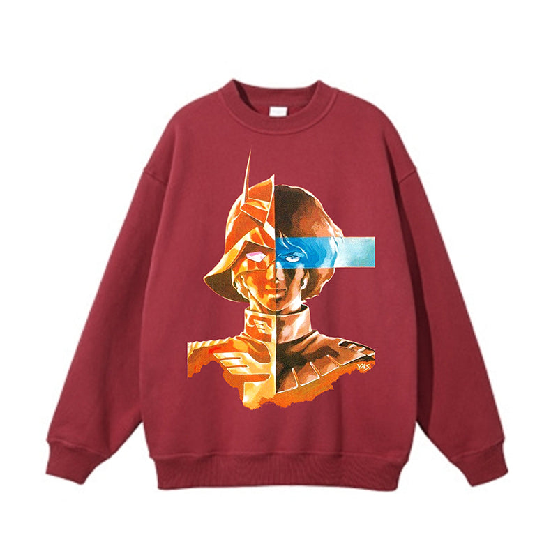 Pure Cotton Mobile Suit Gundam Char Pullover