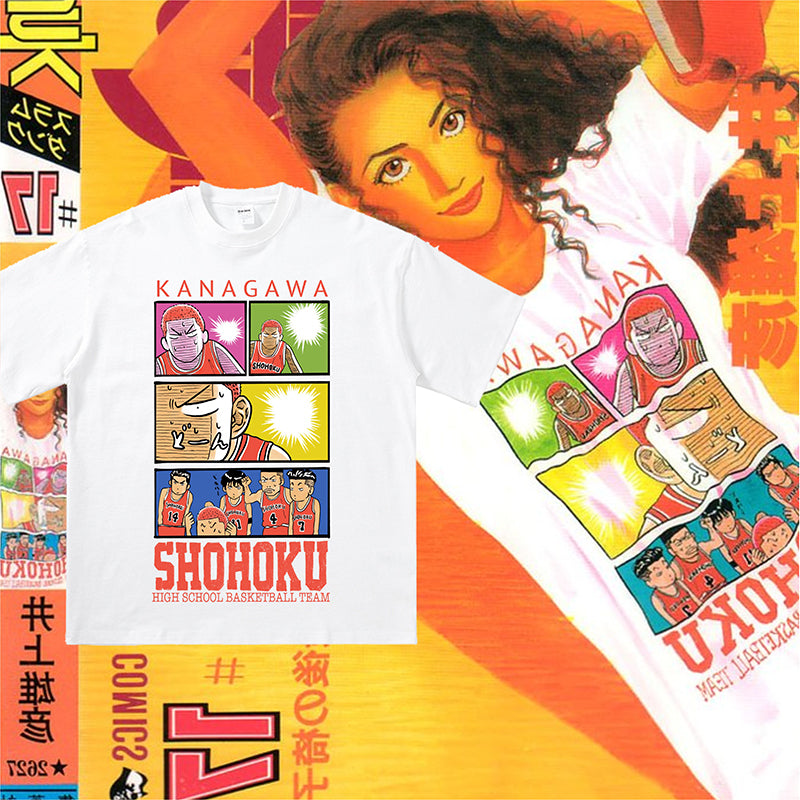 Pure Cotton Slam Dunk Retro T-paita