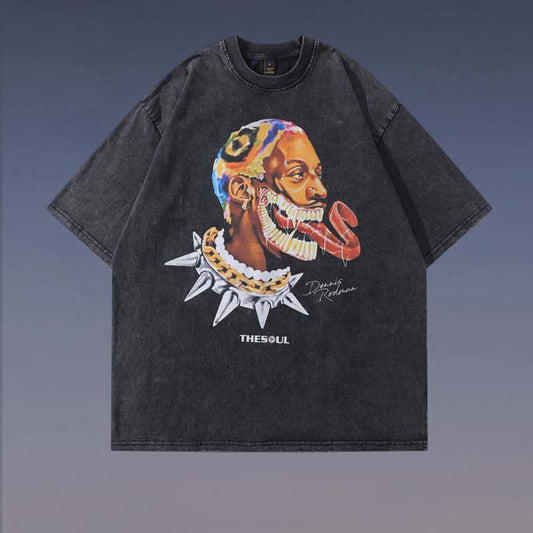 Pure Cotton Rodman DTG Printed T-shirt