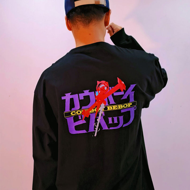 Pure Cotton Cowboy Bebop Long Sleeve T-Shirt