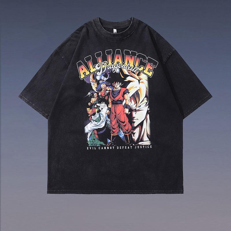 Pure Cotton Dragon Ball Alliance DTG Printed T-shirt