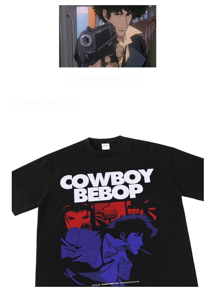 Maglietta Cowboy Bebop in puro cotone
