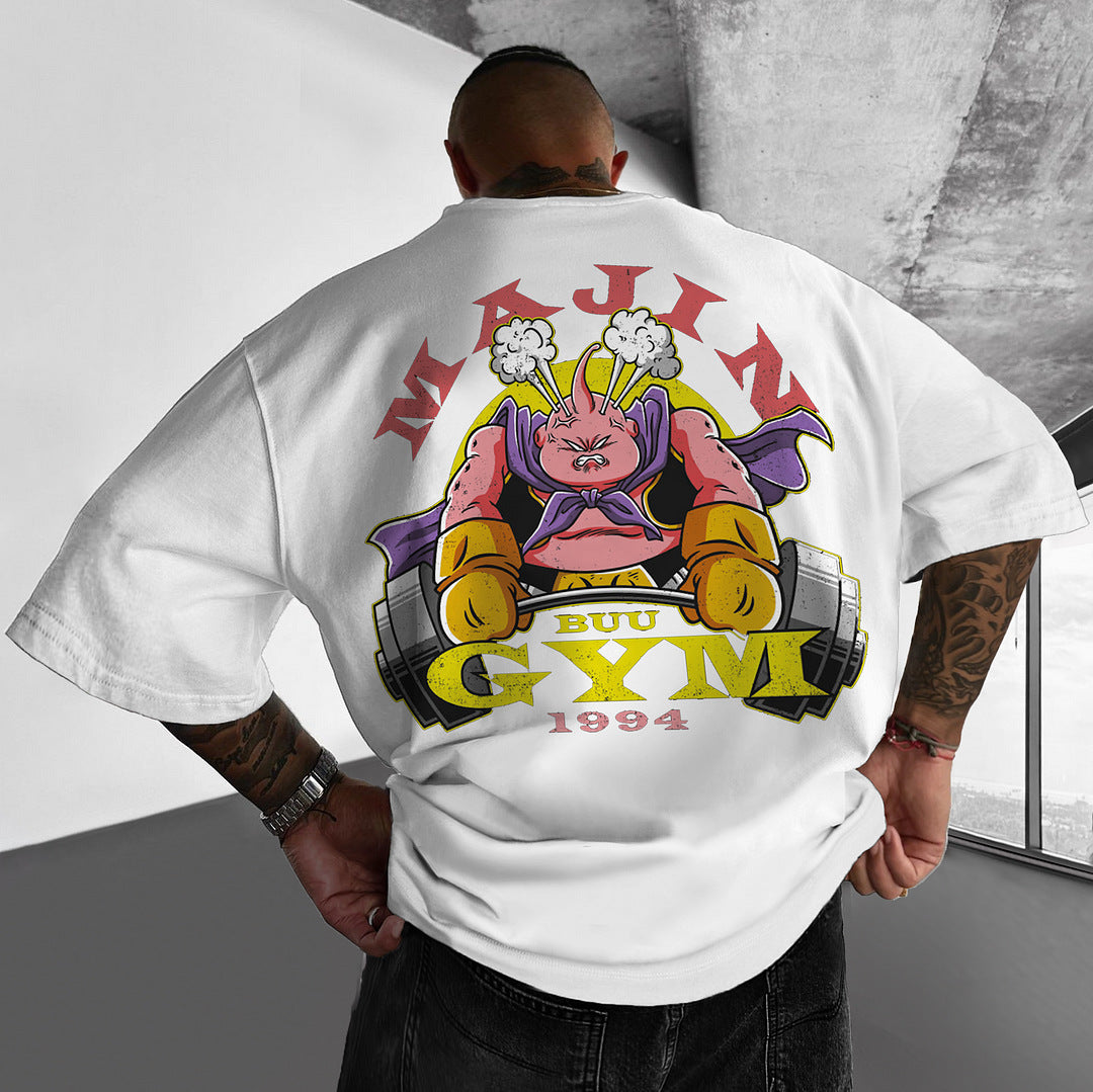 Pure Cotton Dragon Ball Buu Plus Size T-shirt