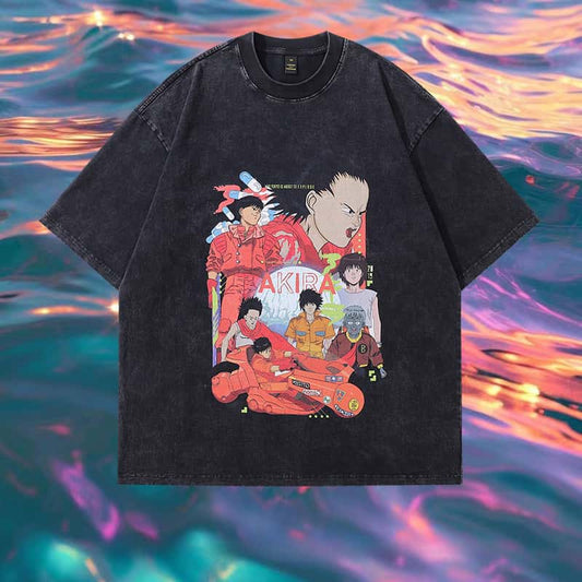 Pure Cotton Akira Aesthetic DTG Printed T-shirt