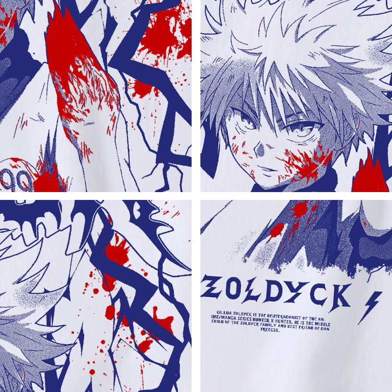 Pure Cotton Hunter X Hunter Killua Zoldyck Long Sleeve T-Shirt