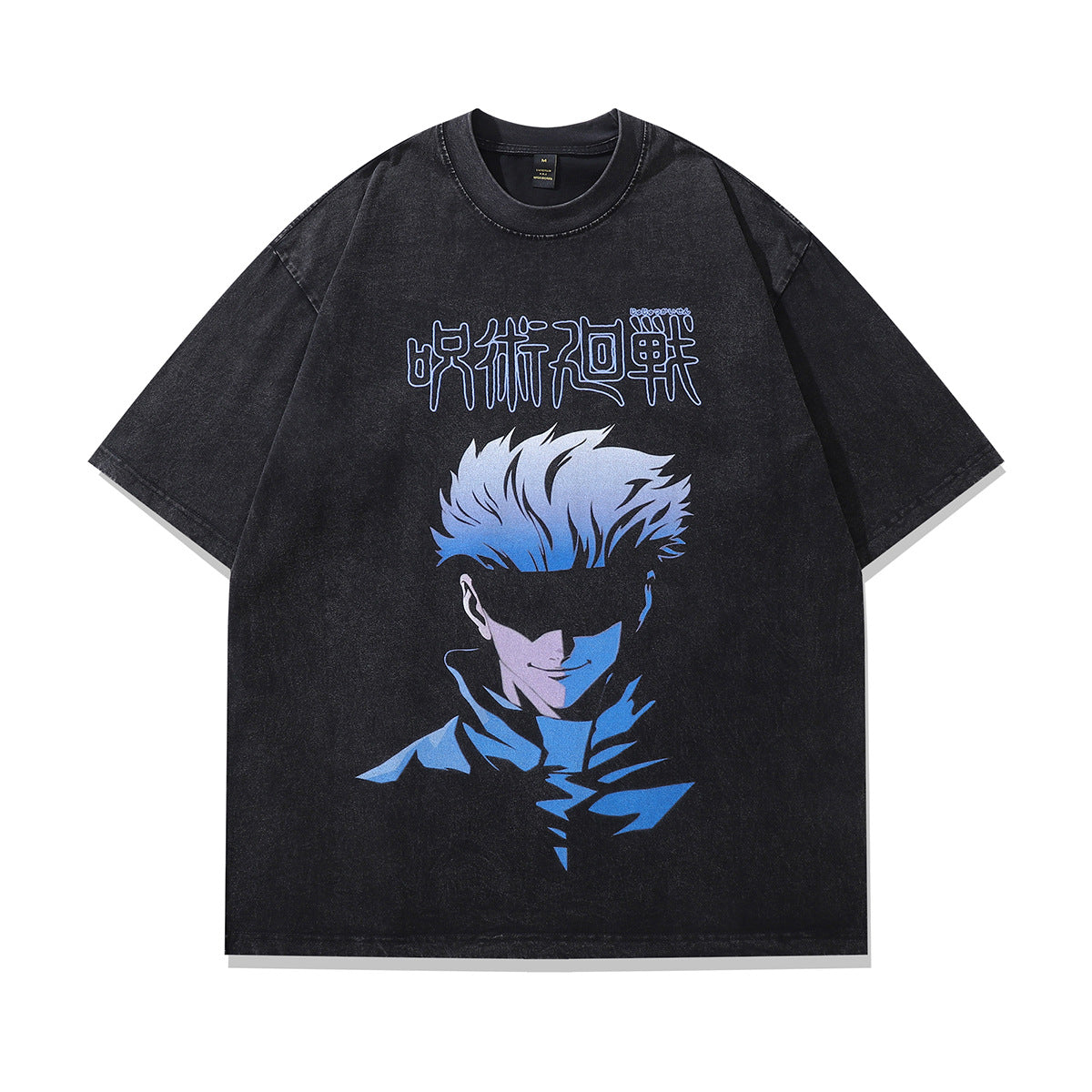 Pure Cotton Jujutsu Kaisen Satoru Gojo DTG Printed Tshirt