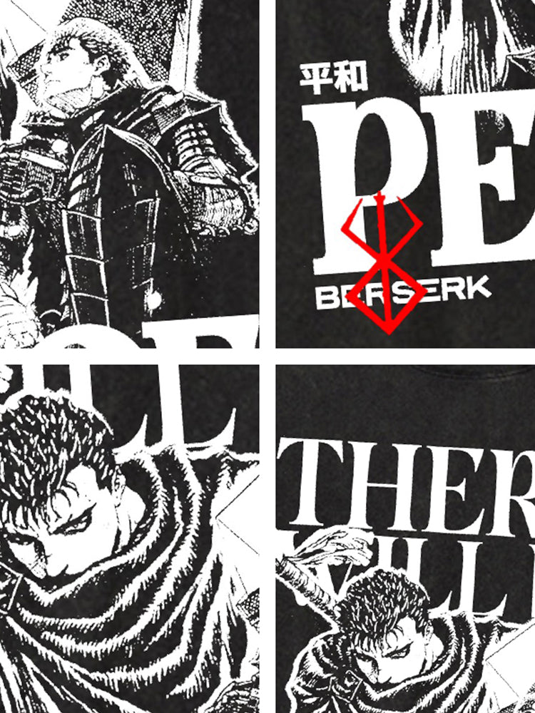 Pure Cotton Berserk Graphic T-Shirt