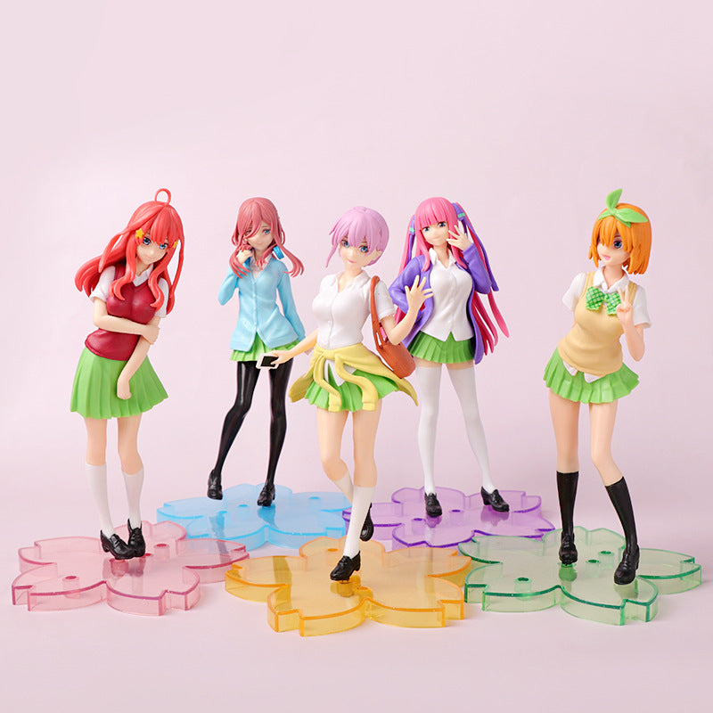 The Quintessential Quintuplets School Uniform Version Anime Girl PVC Figure