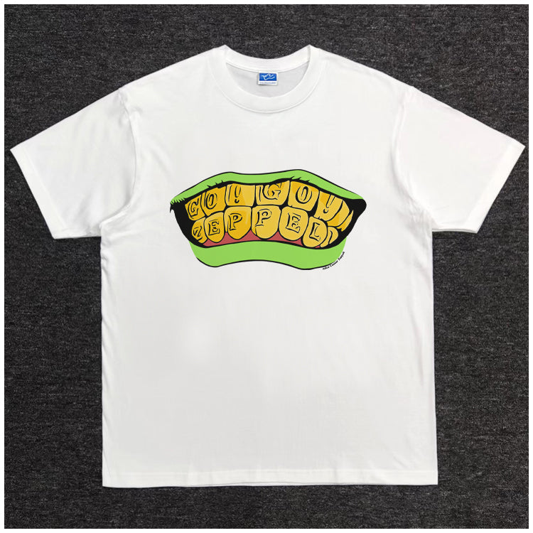 Pure Cotton Jojo’s Bizzare Adventure Retro DTG Printed T-shirt