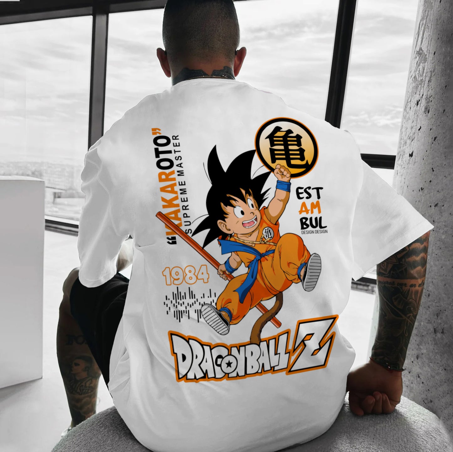 Pure Cotton Dragon Ball Z Plus Size T-shirt