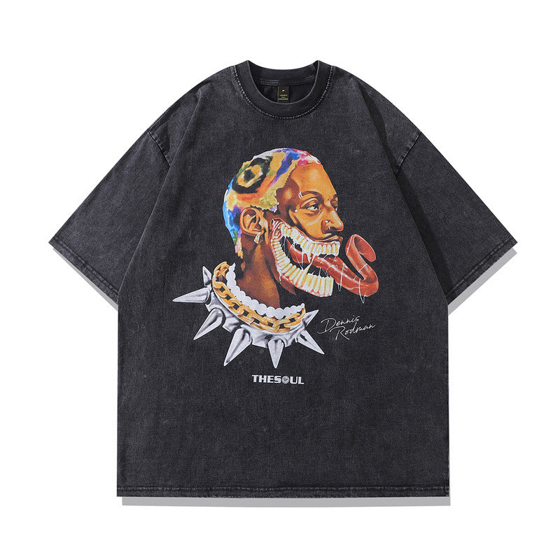 Pure Cotton Rodman DTG Printed T-shirt