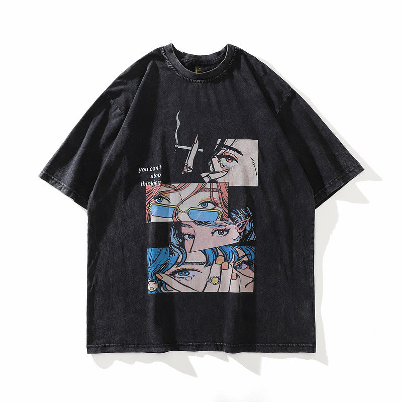 Pure Cotton Aesthetic DTG Printed T-shirt