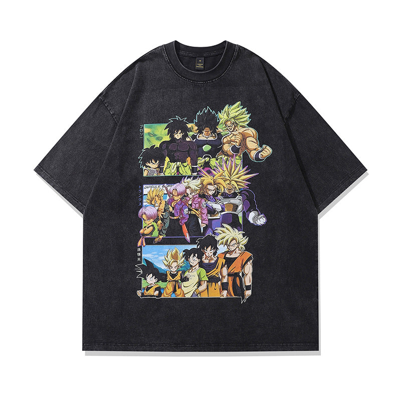 Pure Cotton Dragon Ball Anime Trunks DTG Printed T-shirt