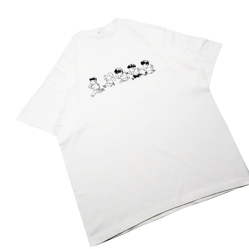 Camiseta fofa Slam Dunk de algodão puro