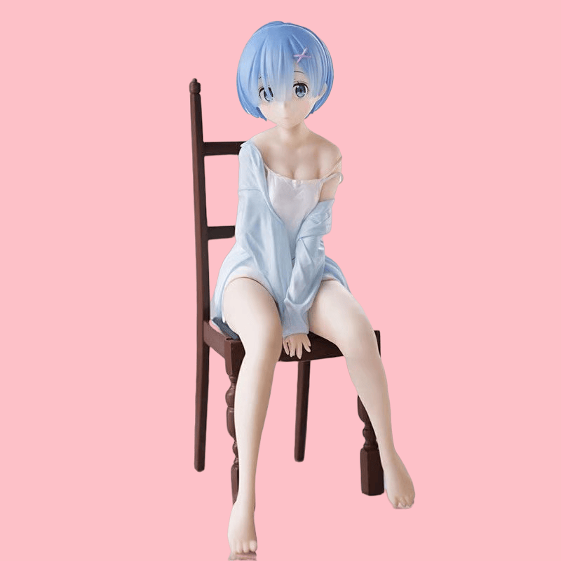 Rezero Rem Ram Anime Girl PVC Figure