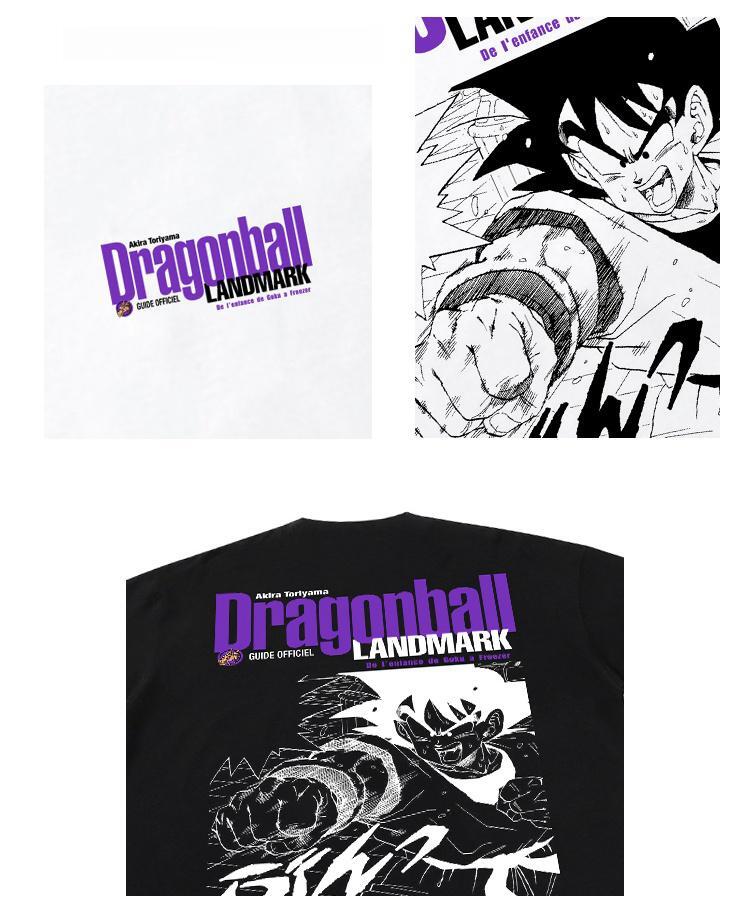 Pure Cotton Dragon Ball Goku Landmark T-Shirt