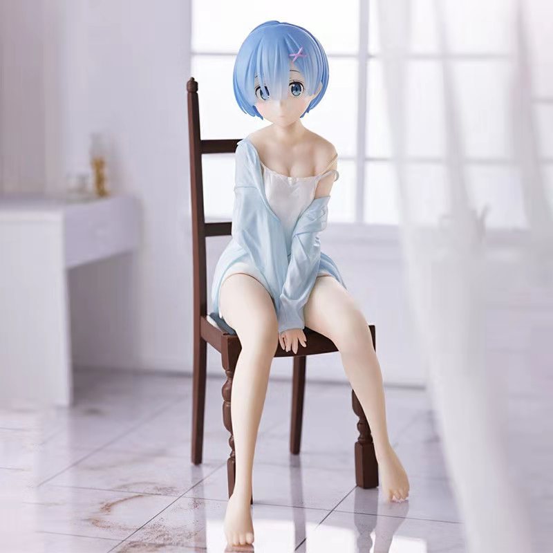 Rezero Rem Ram Anime Girl PVC Figure