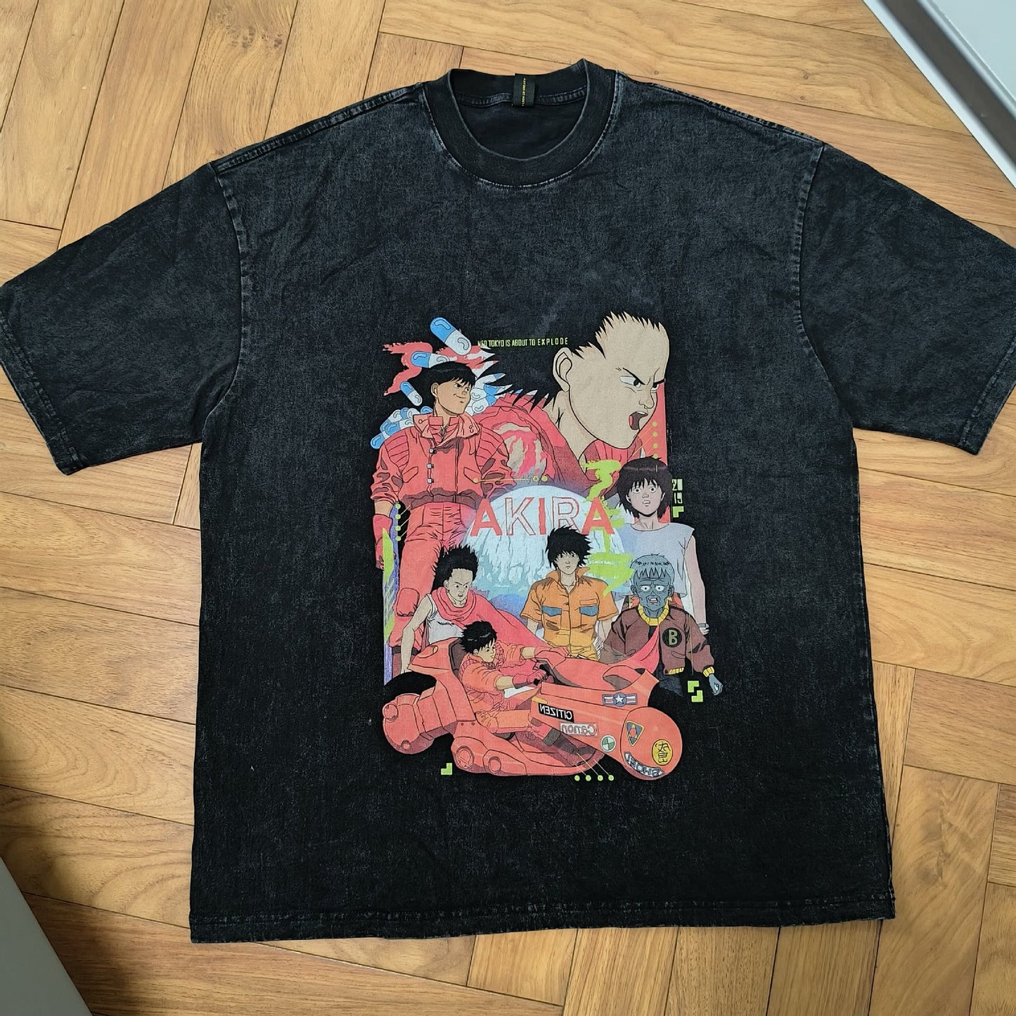 Pure Cotton Akira Aesthetic DTG Printed T-shirt