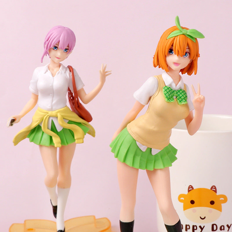 The Quintessential Quintuplets School Uniform Version Anime Girl PVC Figure