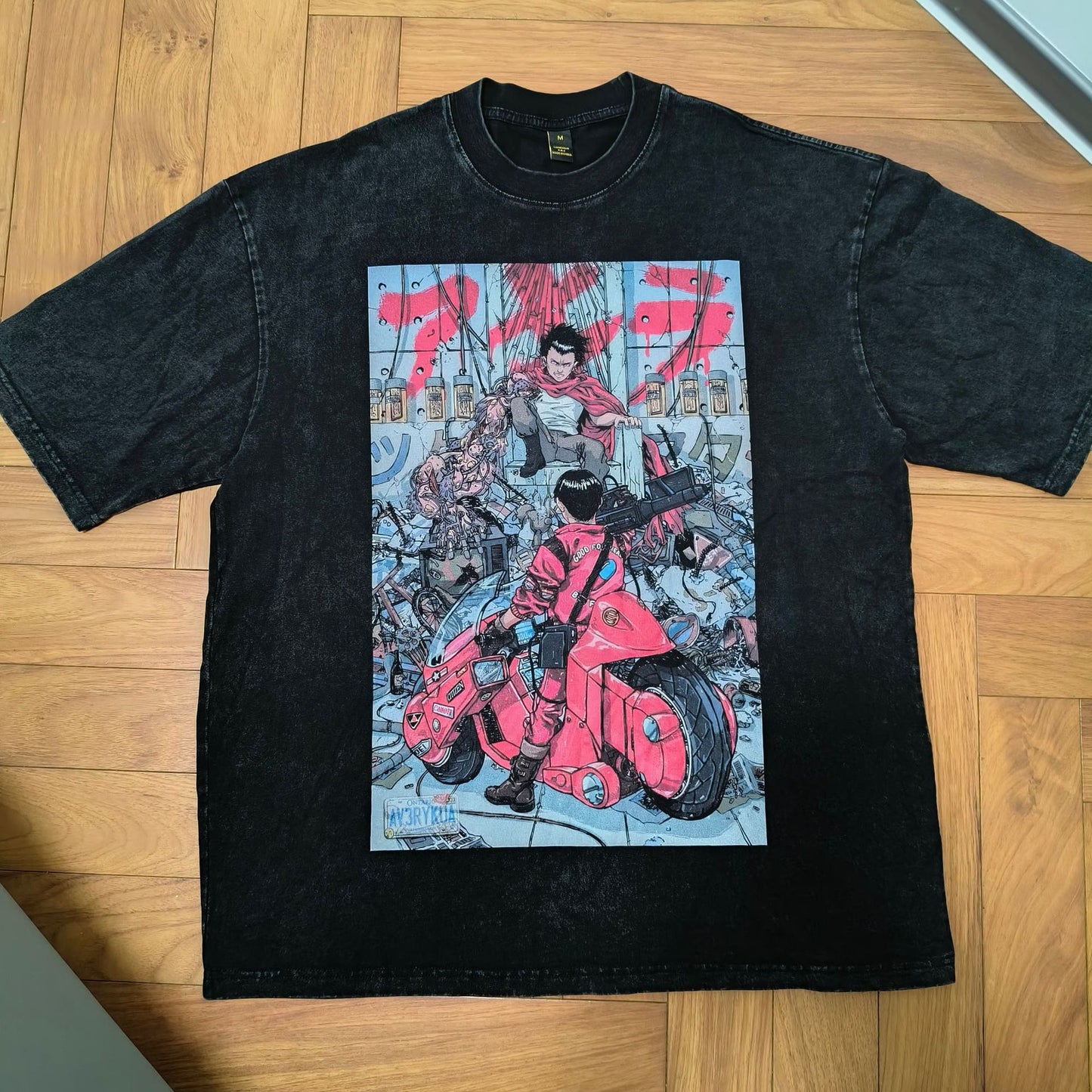 Pure Cotton Akira Cyberpunk DTG Printed T-shirt