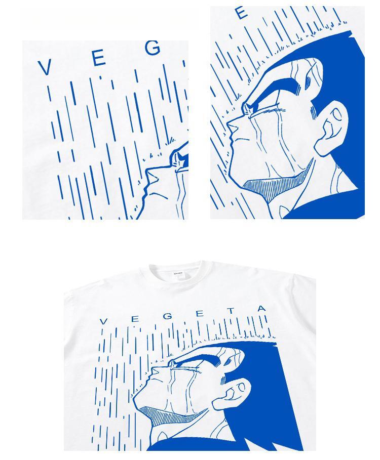 Pure Cotton Dragon Ball Crying Vegeta T-Shirt