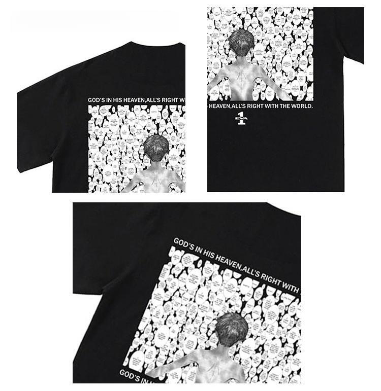 Pure Cotton Eva Shinji T-shirt