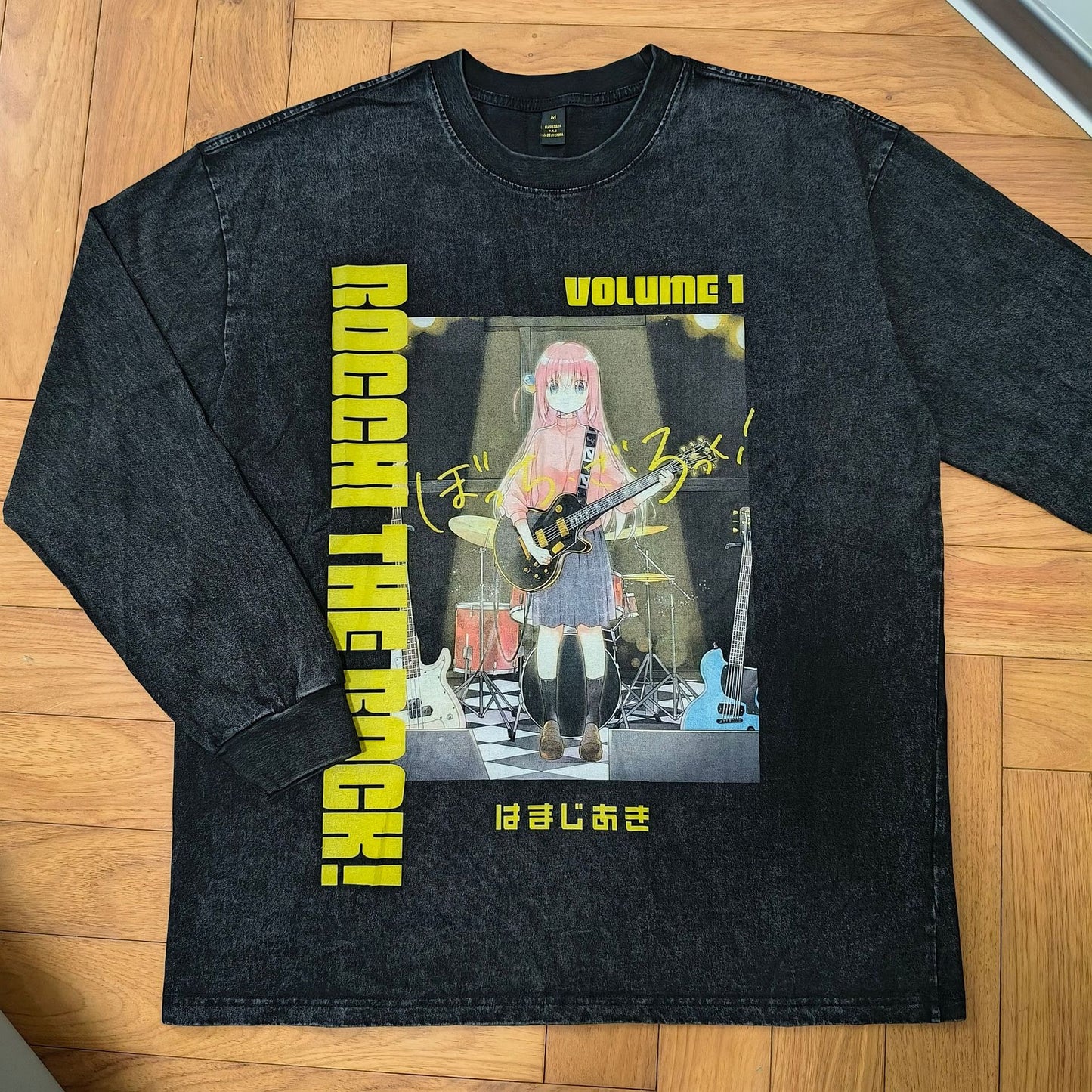 Pure Cotton Bocchi The Rock DTG Printed Long Sleeve T-shirt