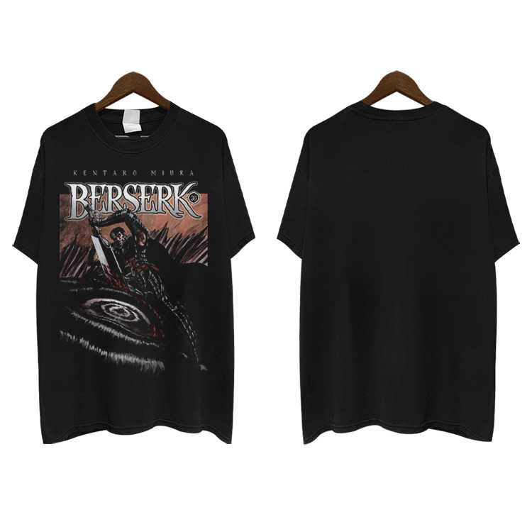 Pure Cotton Berserk Retro Summer DTG Printed T-shirt