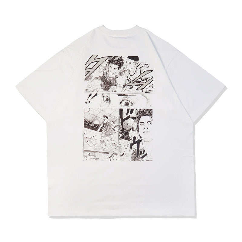 Pure Cotton Slam Dunk Rukawa Kaede T-skjorte