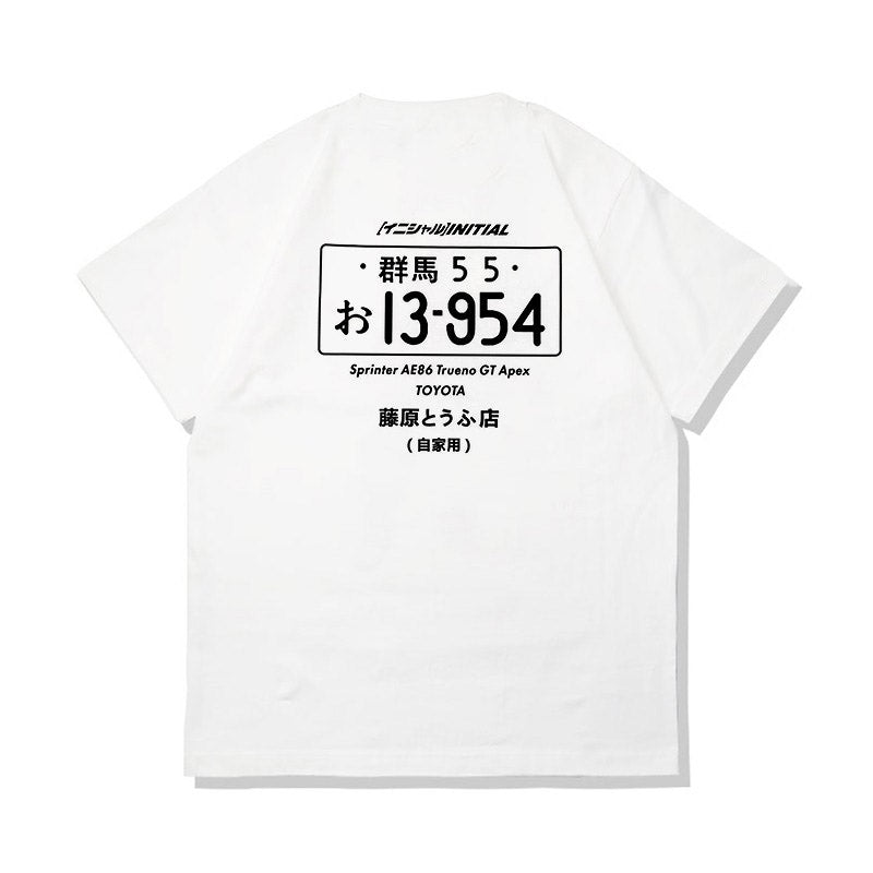 Pure Cotton Initial D Fujiwara Takumi T-shirt