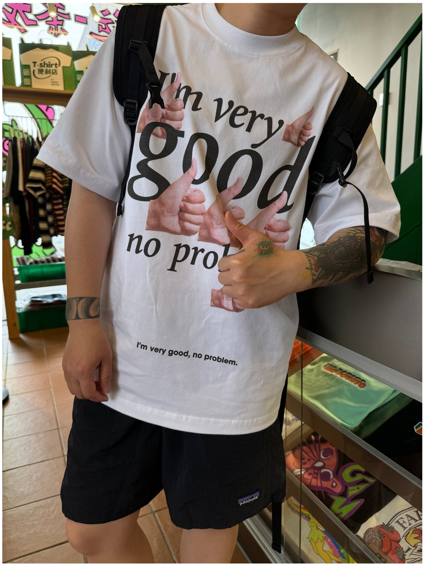 Pure Cotton I‘m Very Good No Problem Tshirt