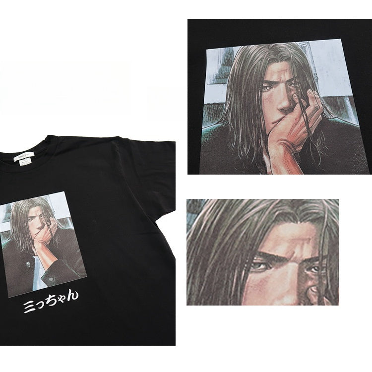 Pure Cotton Slam Dunk Mitsui Hisashi T-skjorte