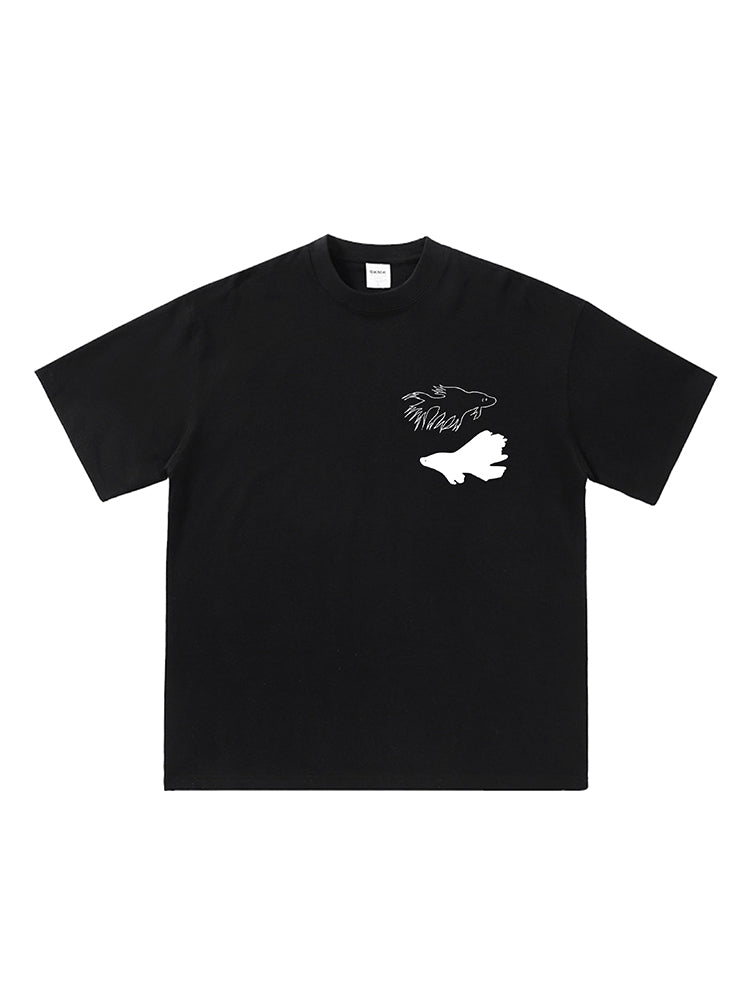 Cooles Jujutsu Kaisen-T-Shirt aus reiner Baumwolle