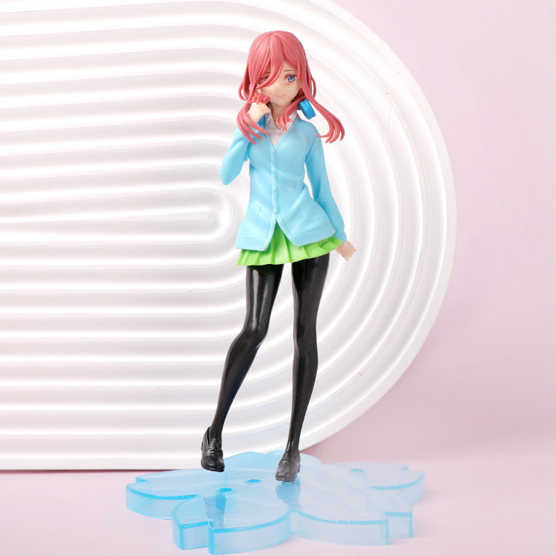 The Quintessential Quintuplets School Uniform Version Anime Girl PVC Figure