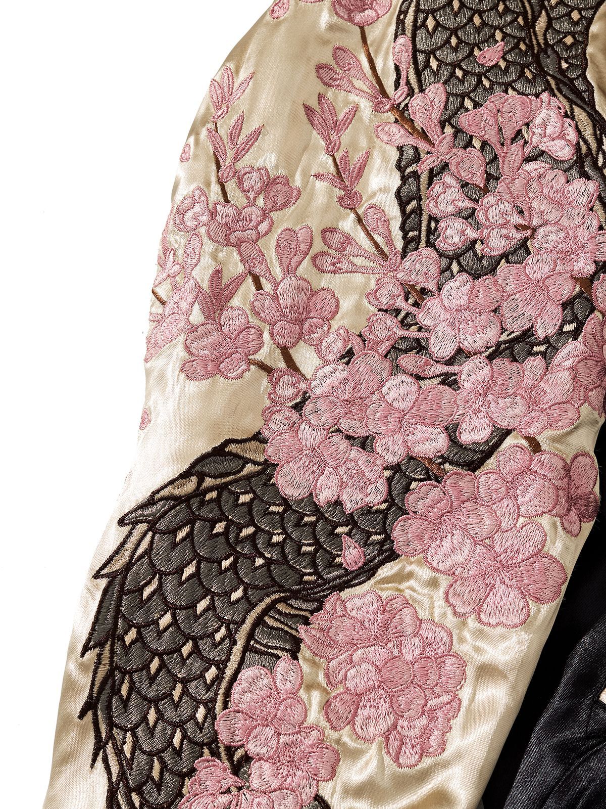 Dragon & Sakura Satin Jacket