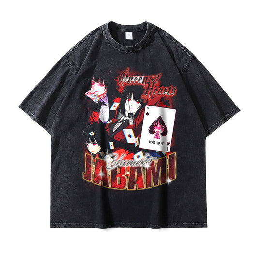 Pure Cotton Kakegurui  DTG Printed T-shirt