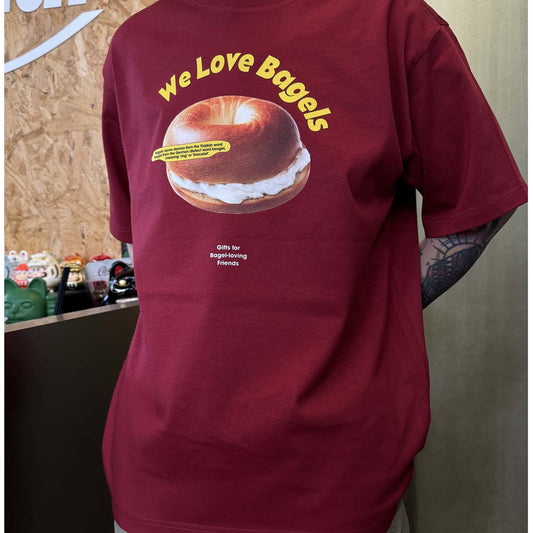 Pure Cotton We Love Bagels Tshirt