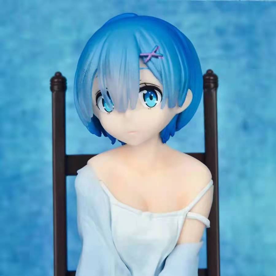 Rezero Rem Ram Anime Girl PVC Figure