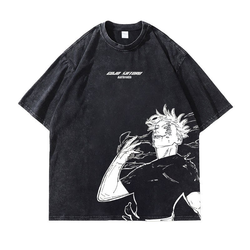 Pure Cotton Jujutsu Kaisen DTG Printed T-shirt