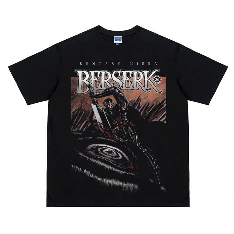 Pure Cotton Berserk Retro Summer DTG Printed T-shirt