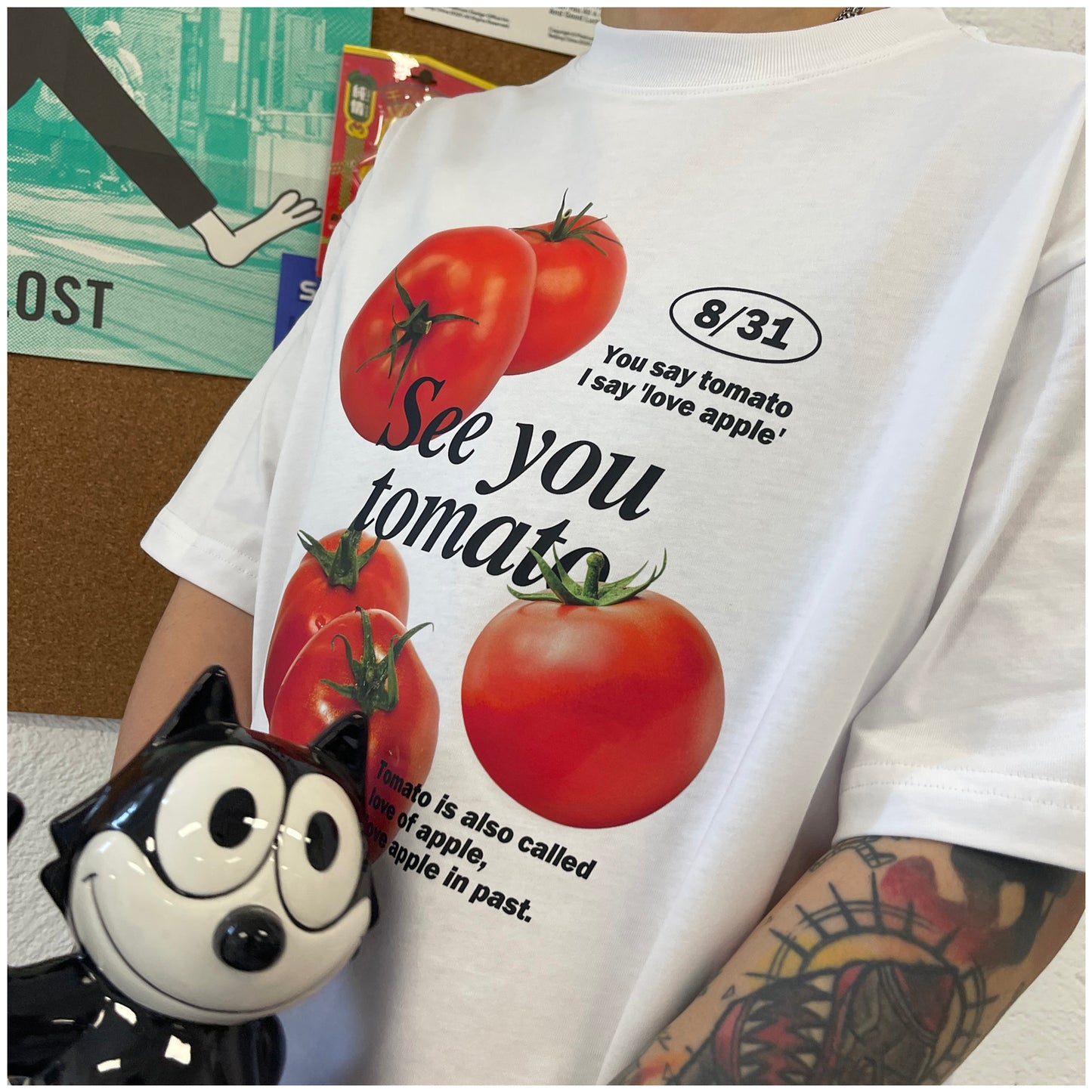 Pure Cotton See You Tomato Tshirt