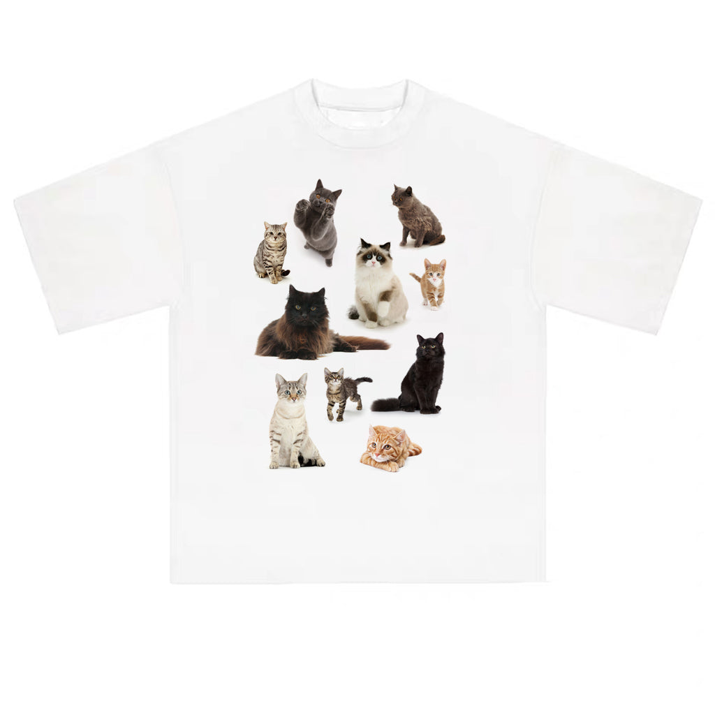 Pure Cotton Kawaii Cats Tshirt