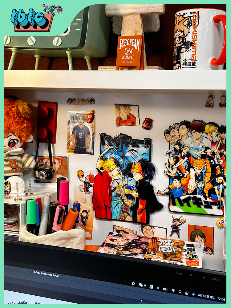 Anime Haikyuu Fridge Magnets Toy